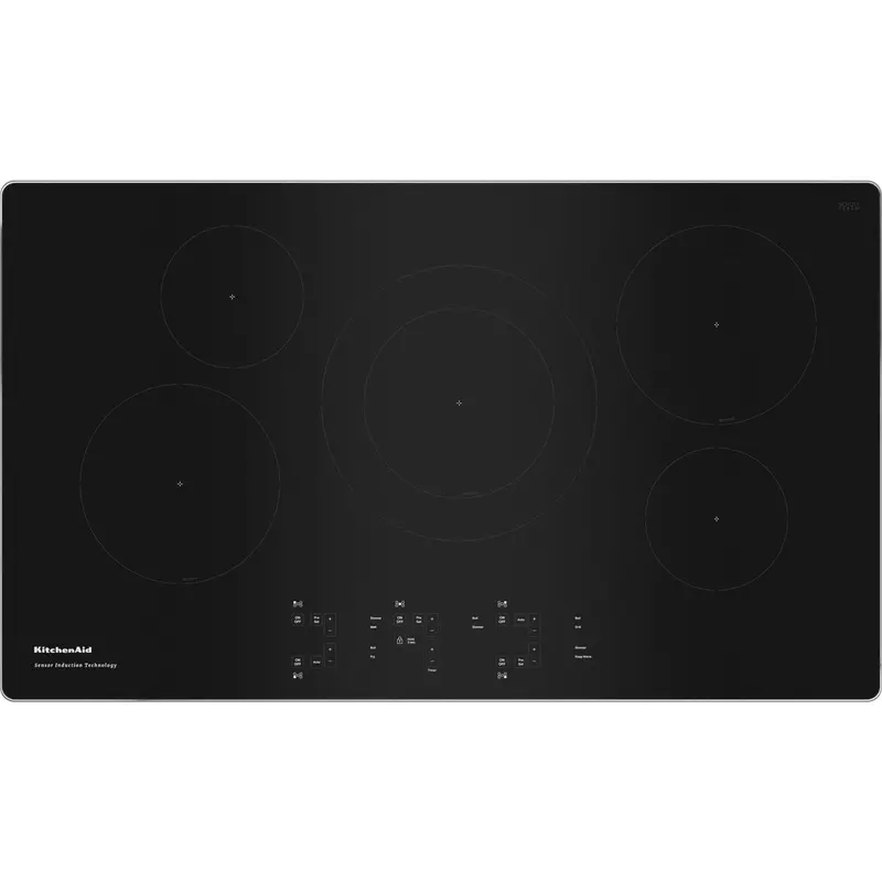 Kitchenaid 36-Inch 5-Element Sensor Induction Cooktop – Stainless Steel (Kcig556Jss) 1