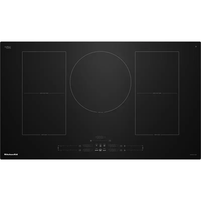 Kitchenaid 36-Inch 5-Zone Induction Cooktop – Matte Black Finish (Kcit736Sbl) 1
