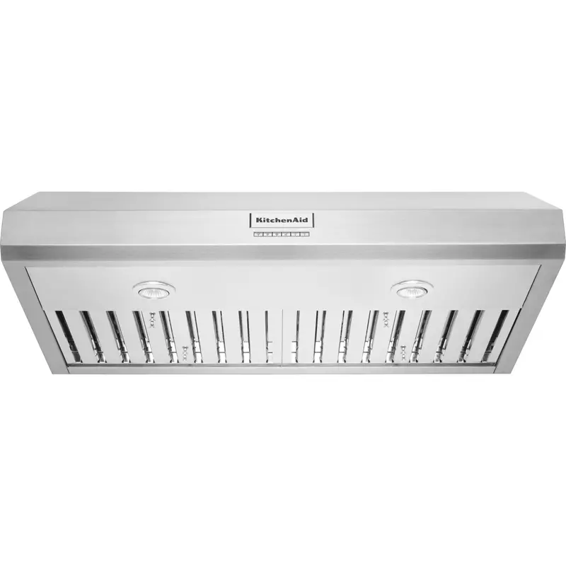 Kitchenaid 36-Inch Under-Cabinet Stainless Steel Range Hood System – 585 Cfm (Kvuc606Kss) 1