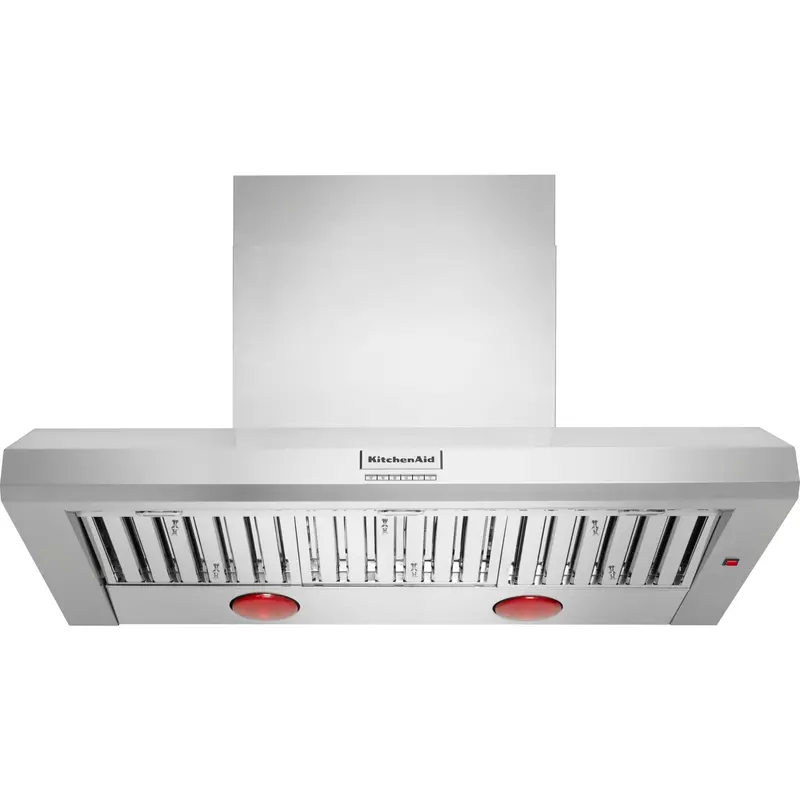 Kitchenaid 48-Inch Commercial-Style Stainless Steel Canopy Range Hood – Dual Cfm Options (Kvwc958Kss) 1