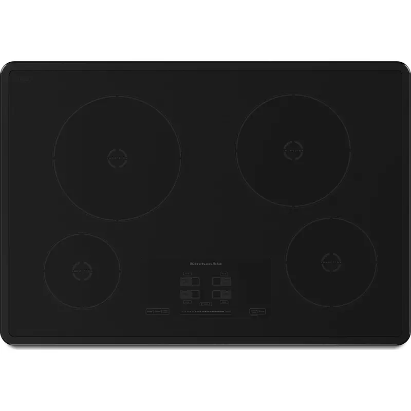 Kitchenaid Architect Series Ii 30" Smart Induction Cooktop – Black Glass Finish Kicu500Xbl 1