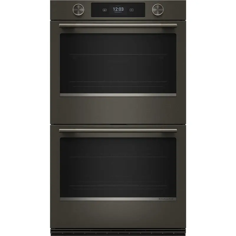 Kitchenaid Black Ore 30-Inch Double Wall Oven (Koed930Sbe) 1