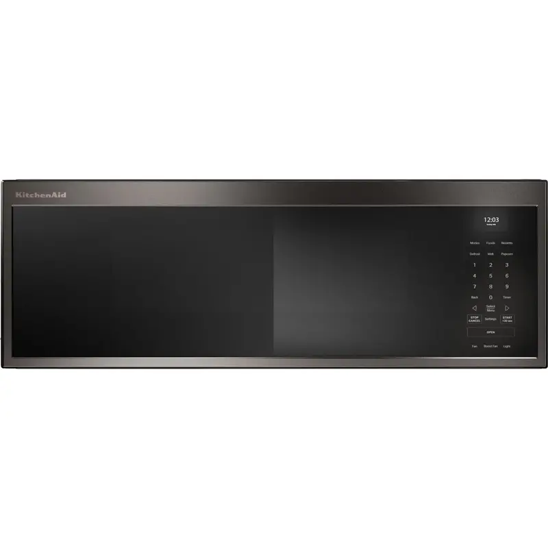 Kitchenaid Black Ore Smart Low-Profile Microwave Hood Combo Featuring Dual Fan Ventilation (Ykmml550Rbe) 1