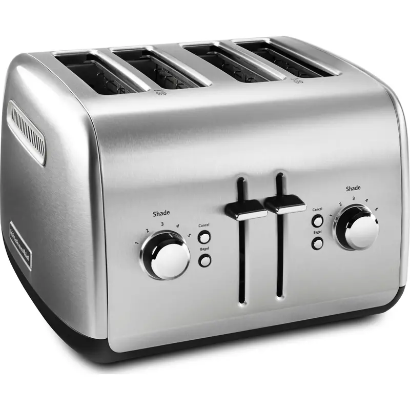 Kitchenaid Brushed Stainless 4-Slice Toaster With High-Lift Lever (Kmt4115Sx) 1
