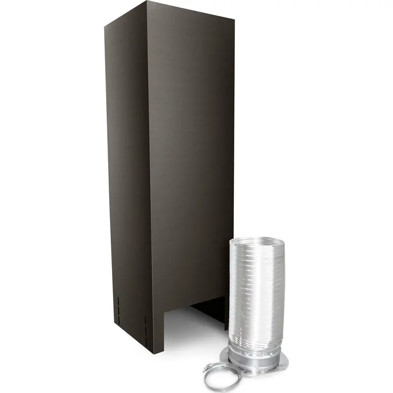 Kitchenaid Extkit16Es Chimney Extension Kit – Black Stainless For Island-Mount Hoods 1