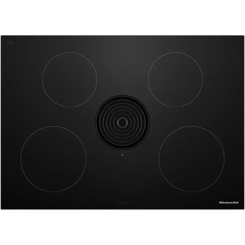 Kitchenaid Kcid930Sbl 30" Nextgen Induction Downdraft Cooktop – Black With Four Precision Zones 1