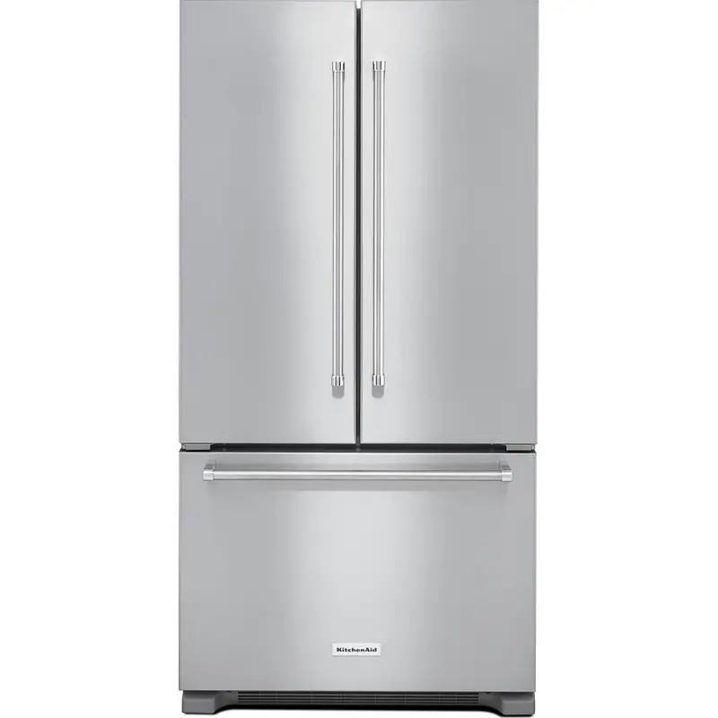 Kitchenaid Krfc302Ess 22 Cu. Ft. 36-Inch Counter-Depth French Door Refrigerator – Stainless Steel 1
