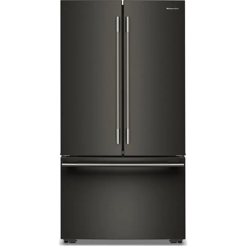 Kitchenaid Krfc336Sbe Counter-Depth French Door Fridge – Black Oak With Internal Water Dispenser 1