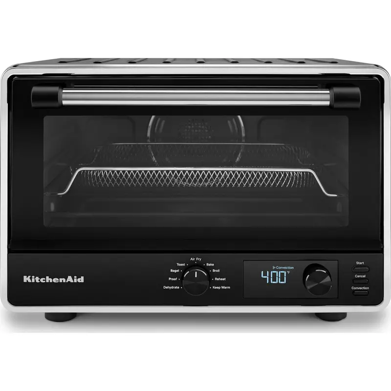 Kitchenaid Matte Black Countertop Oven – Digital Air Fryer & Convection Cooking (Model Kco124Bm) 1