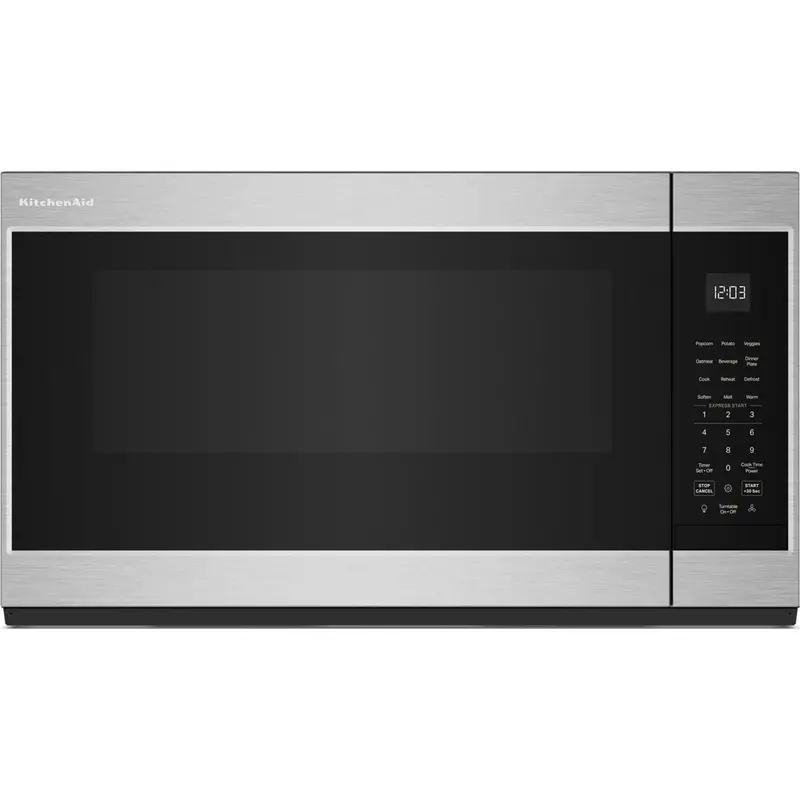 Kitchenaid Over-The-Range Microwave – 1.9 Cu. Ft., Printshield Stainless Steel, Sensor Cooking (Ykmms130Rps) 1