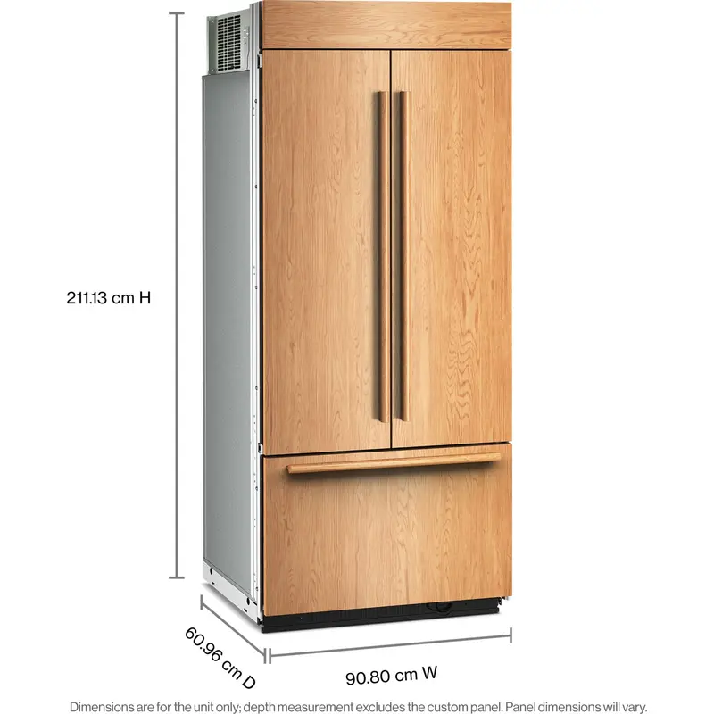 Kitchenaid Panel-Ready Built-In Bottom-Freezer Refrigerator (Kbfn536Tpa) 1