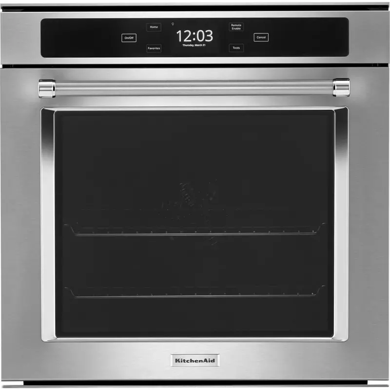 Kitchenaid Ykosc504Pps 24" Smart Single Wall Oven With True Convection 1