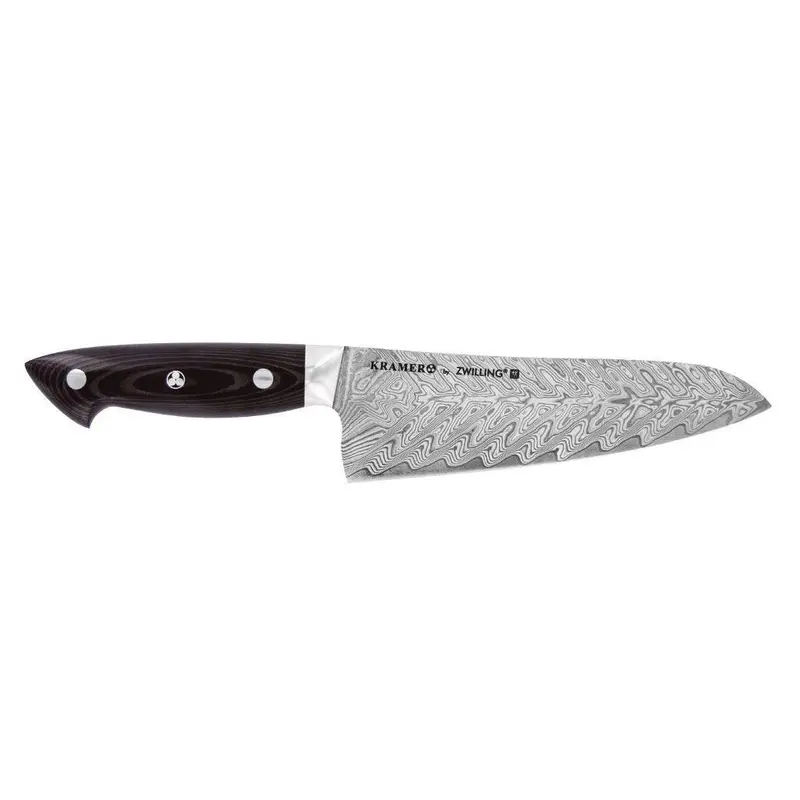 Kramer By Zwilling 7-Inch Damascus Stainless Santoku Knife 1