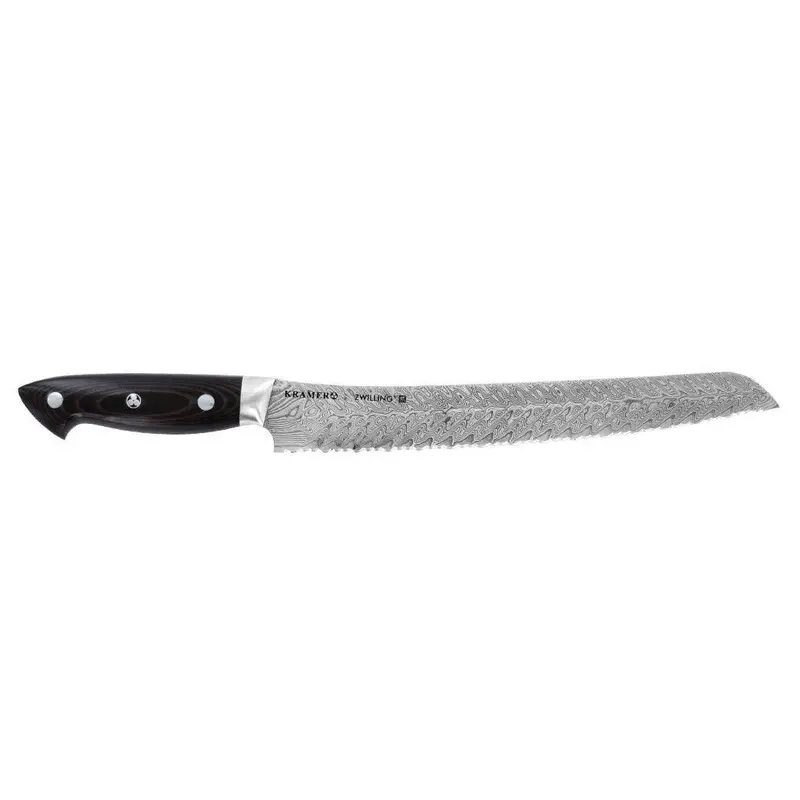 Kramer By Zwilling 9-Inch Damascus Stainless Bread Knife 1