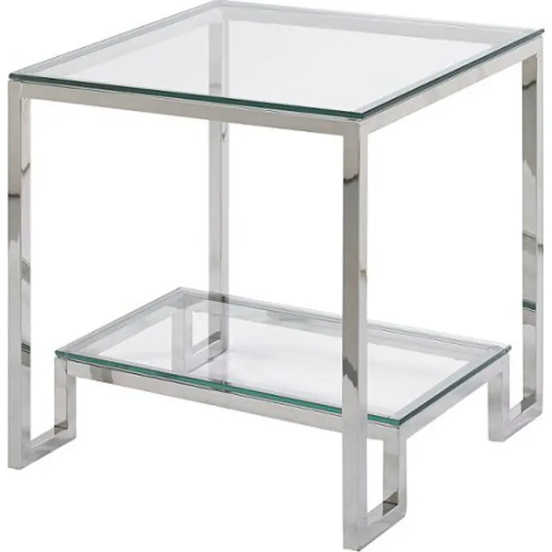 Krista Stainless Steel End Table 1