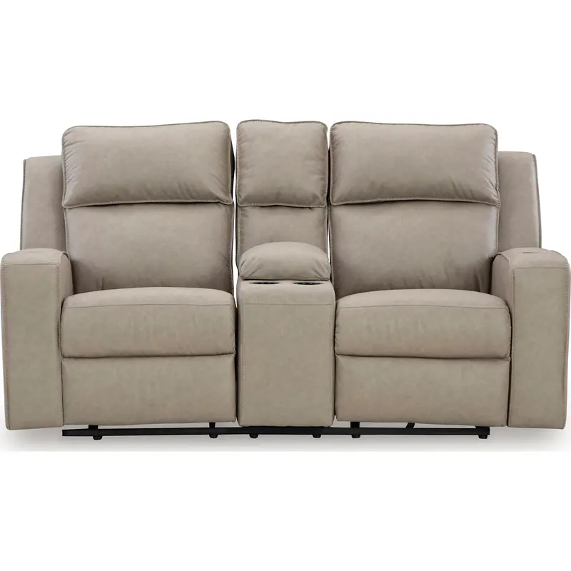 Lavenhorne Dual-Power Reclining Loveseat With Usb Ports And Pocket Coil Cushions 1