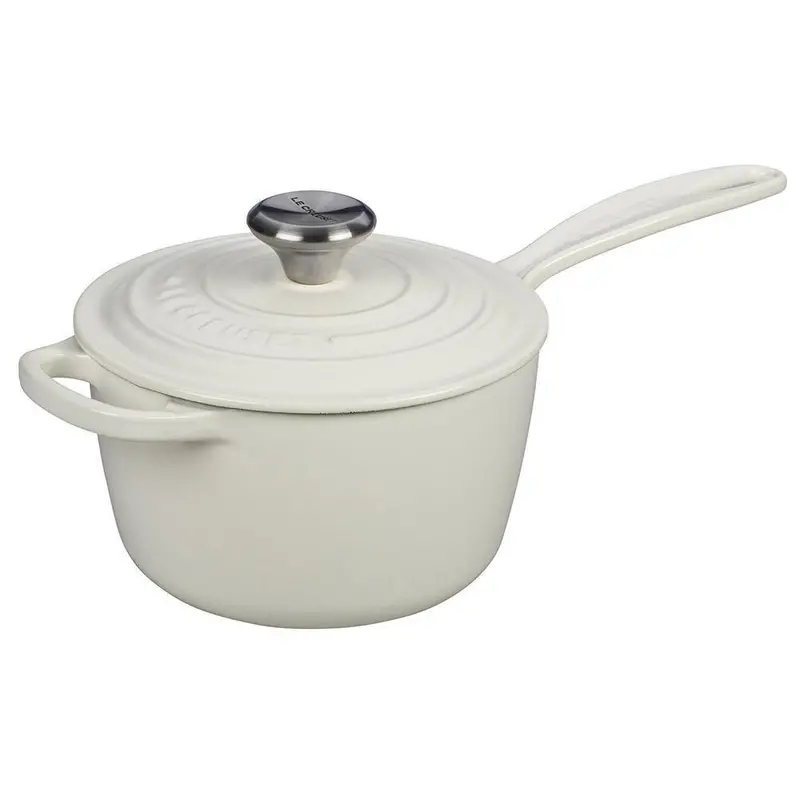 Le Creuset 1.75-Quart Signature Enamel-Coated Saucepan 11