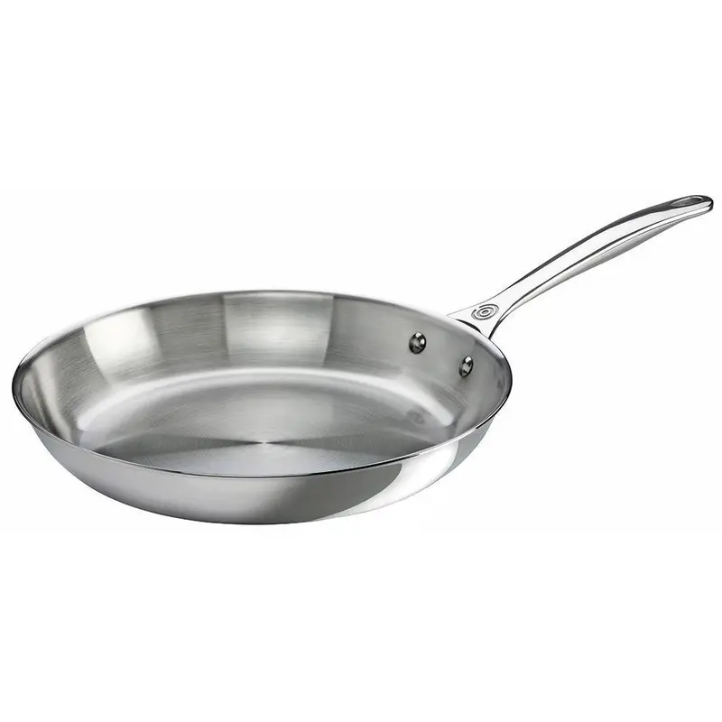 Le Creuset 12-Inch Stainless Steel Skillet 1