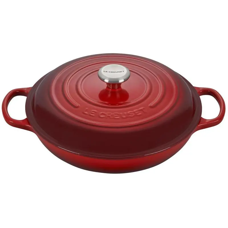 Le Creuset 3.5-Quart Signature Enameled Cast Iron Braiser 3
