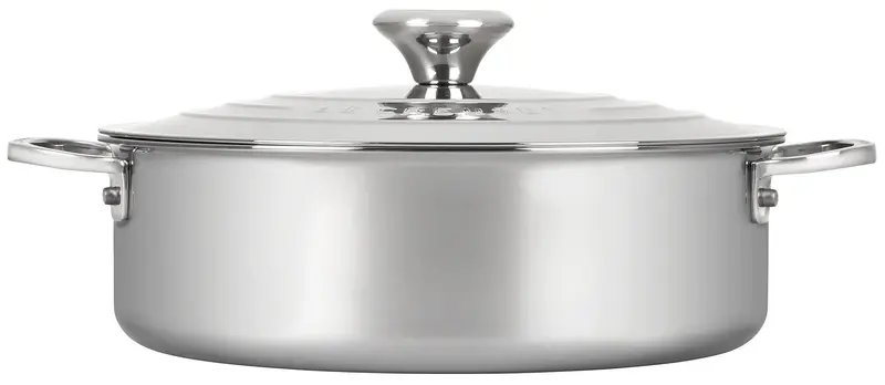 Le Creuset 4.5-Quart Stainless Steel Rondeau Pot 1