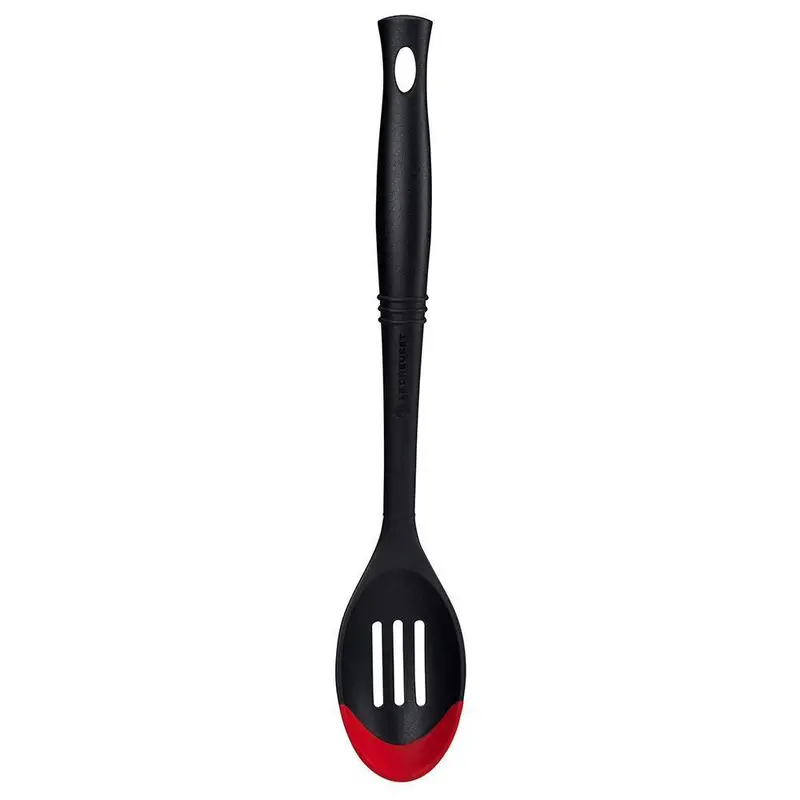 Le Creuset Revolution Bi-Material Slotted Serving Spoon 1