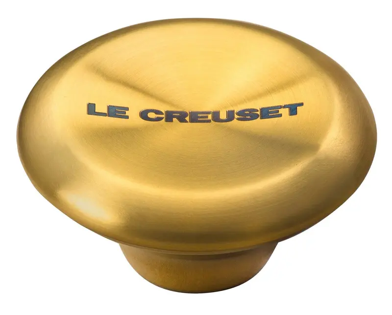 Le Creuset Signature Gold-Plated Lid Knob 1
