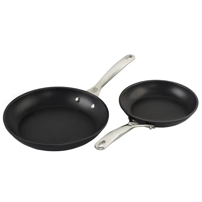 Le Creuset Toughened Nonstick Pro 2-Piece Fry Pan Set (9-Inch And 11-Inch) 1