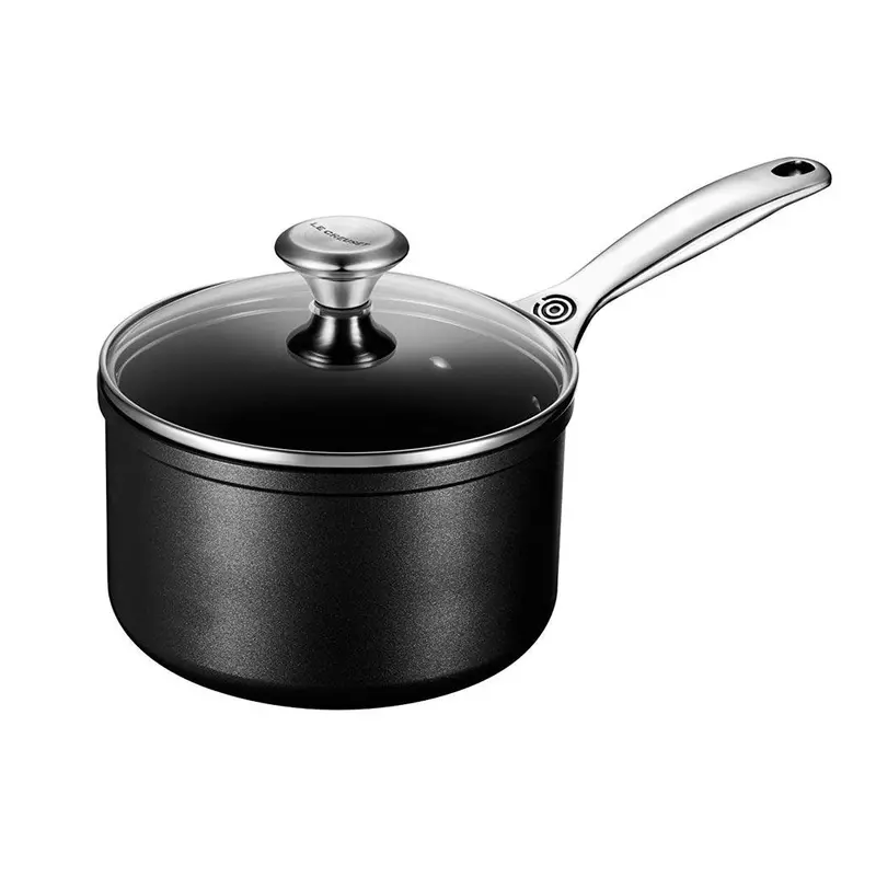 Le Creuset Toughened Nonstick Pro 2-Quart Saucepan With Tempered Glass Lid 1