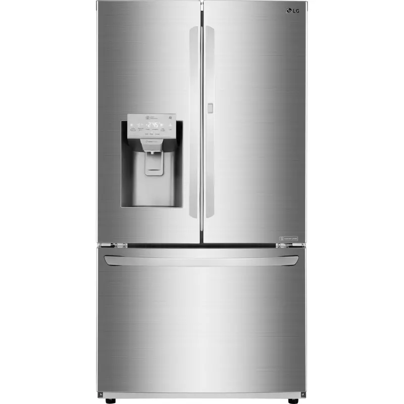 Lg 28 Cu. Ft. French Door Refrigerator – Stainless Steel, Energy-Efficient Model (Lfxs28566S) 1