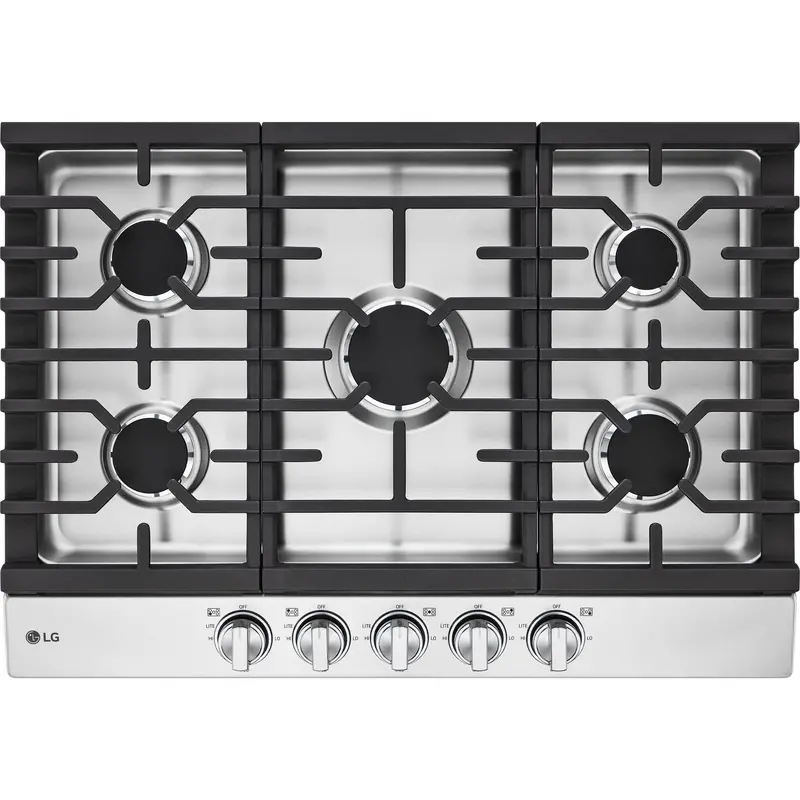 Lg Cbgj3023S 30-Inch Stainless Steel Gas Cooktop – Ultraheat™ 20K Btu Burner Included 1