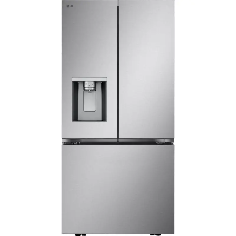 Lg Counter-Depth French Door Refrigerator – 20 Cu. Ft., Stainless Steel (Lf20C6330S) 1