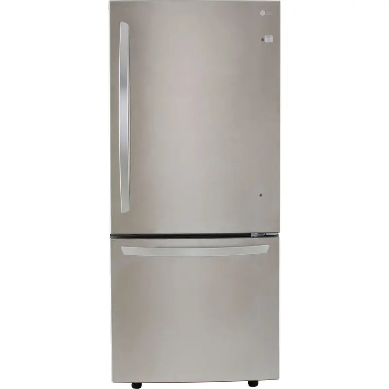 Lg Ldns22220S Stainless Steel Bottom-Mount Refrigerator 1