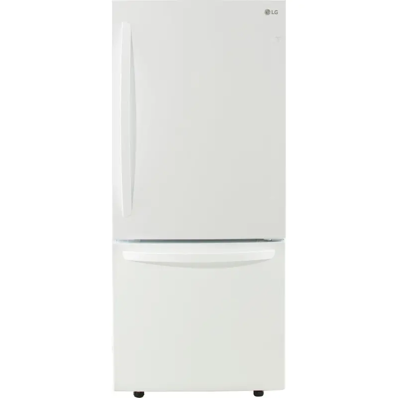 Lg Ldns22220W White Bottom-Freezer Refrigerator 1