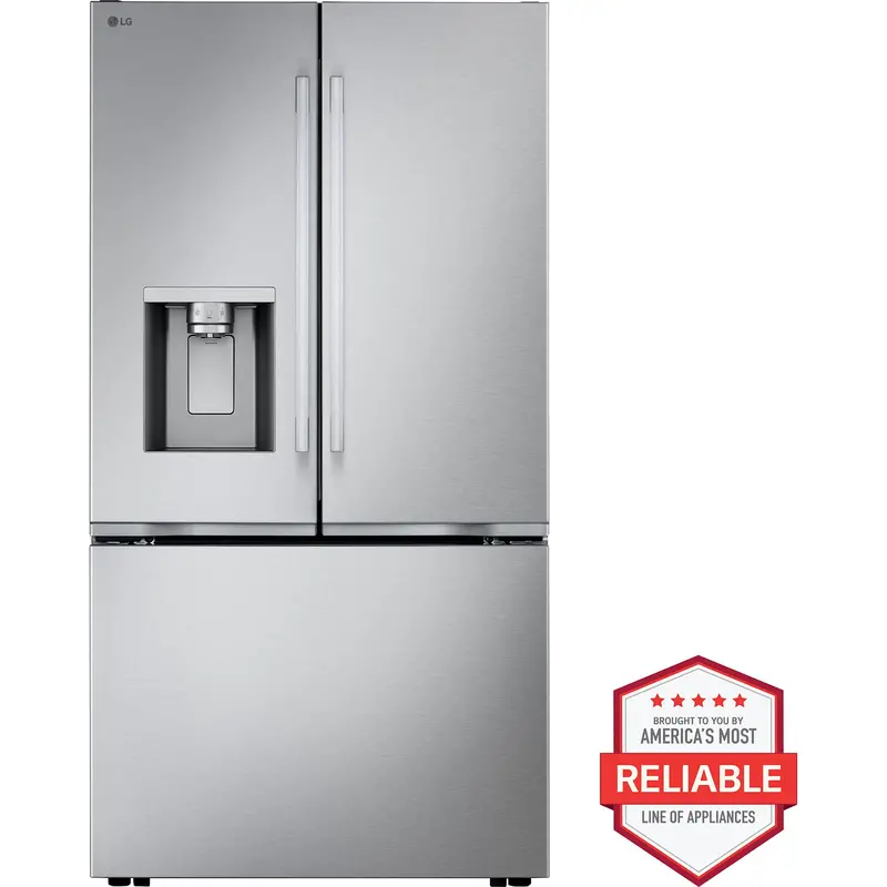 Lg Lf24Z6530S Counter-Depth French-Door Refrigerator – 24 Cu. Ft. With Zero-Clearance Design & Max™ Cooling 1