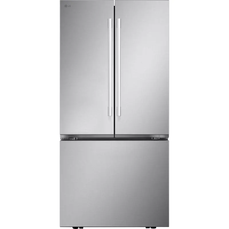 Lg Lf25H6200S 25 Cu. Ft. French Door Refrigerator – Printproof Stainless Steel Finish 1