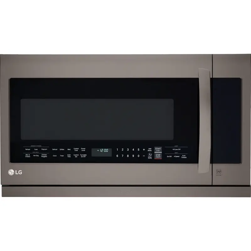 Lg Lmv2257Bd Black Stainless Over-The-Range Microwave 1