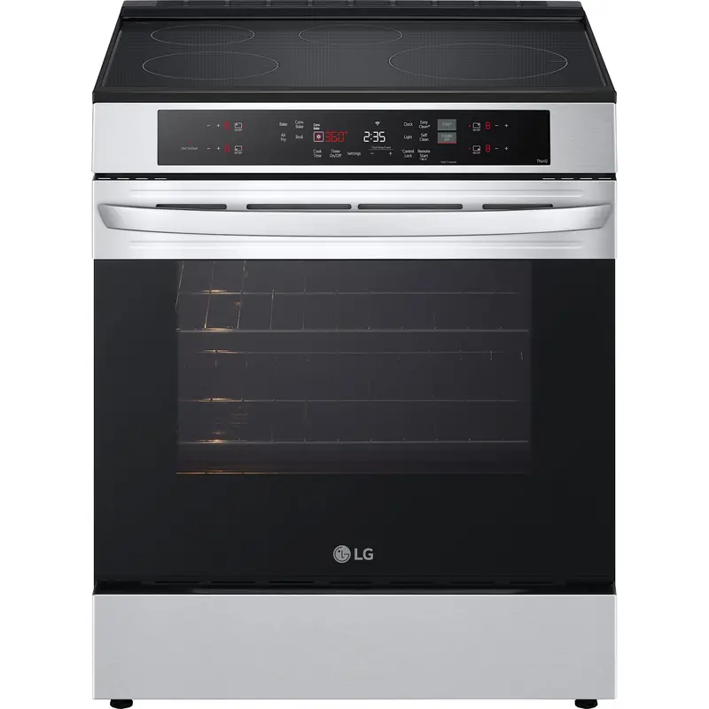 Lg Lsil6332Fe 30-Inch Induction Range – Printproof Stainless Steel, Wi-Fi Enabled 1