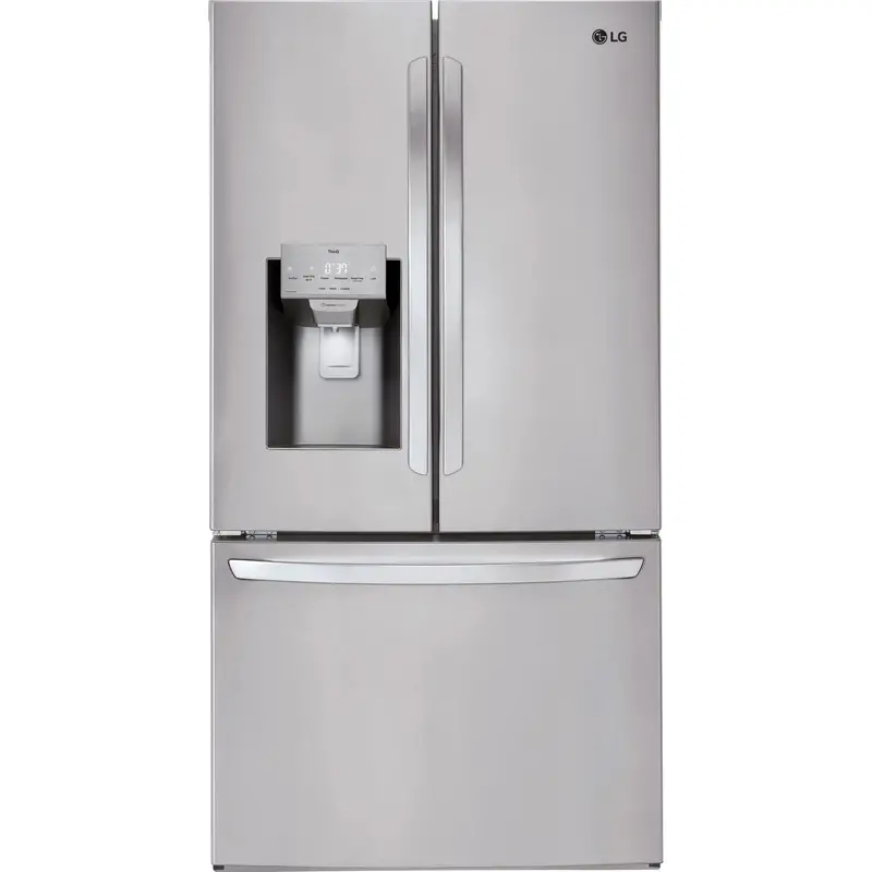 Lg Stainless Steel 28 Cu. Ft. French Door Refrigerator With Ice & Water (Lrfs28Xbs) 1