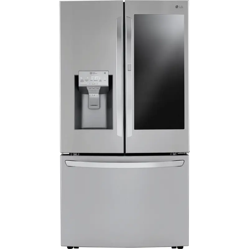 Lg Stainless Steel Counter-Depth French Door Refrigerator – 24 Cu. Ft. (Lrfvc2406S) 1