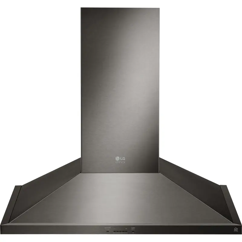 Lg Studio Lshd3089Bd Black Stainless Steel 30" Wall-Mount Range Hood 1