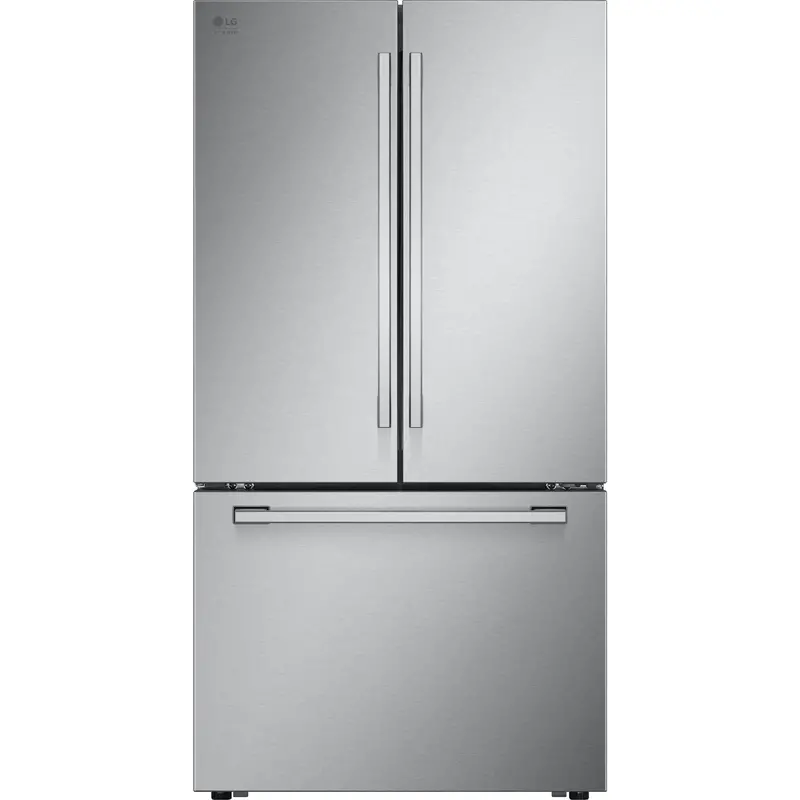Lg Studio Srfb27S3 27 Cu. Ft. Stainless Steel Counter-Depth French 3-Door Refrigerator With Internal Water Dispenser 1