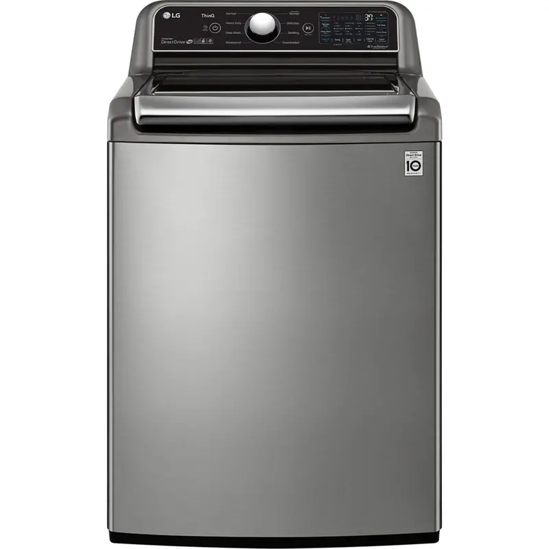 Lg Wt7305Cv Top-Loading Washer In Graphite Steel 1