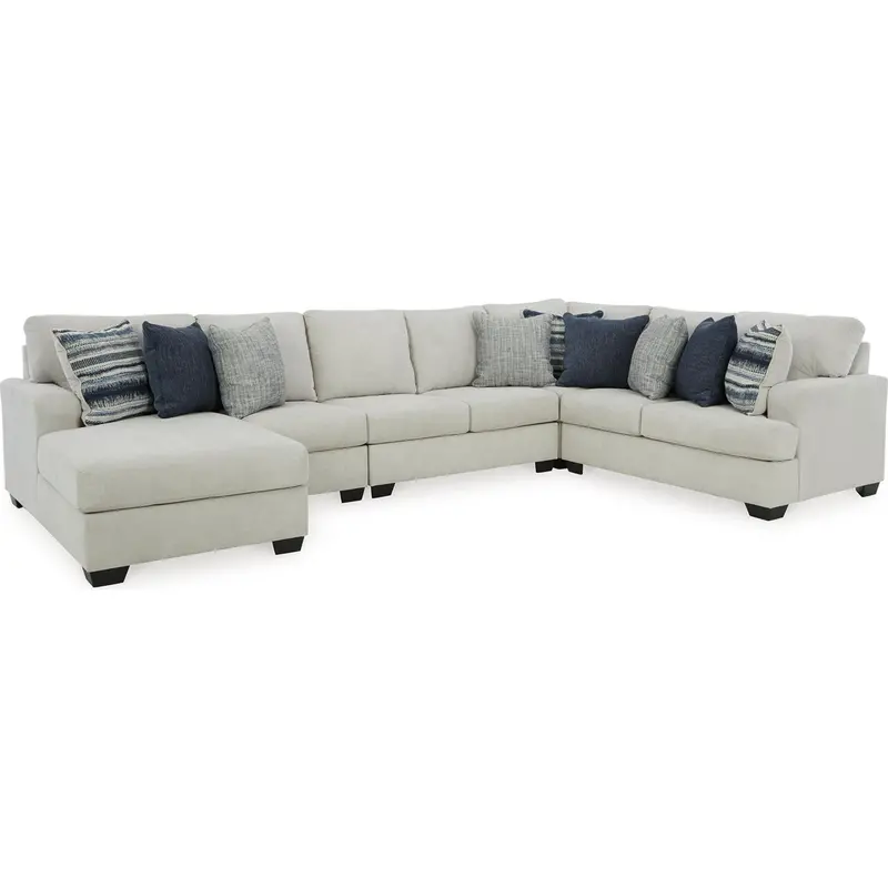 Lowder Five-Element L-Shaped Sectional With Chaise 1