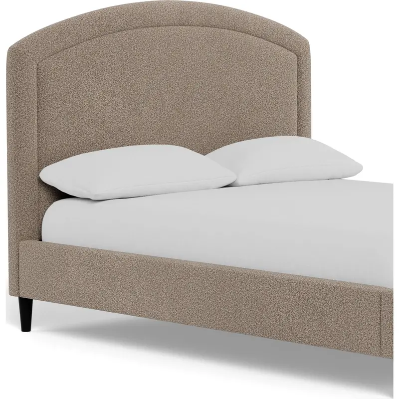 Lurre 54-Inch Upholstered Headboard In Bravado Stone Fabric 1