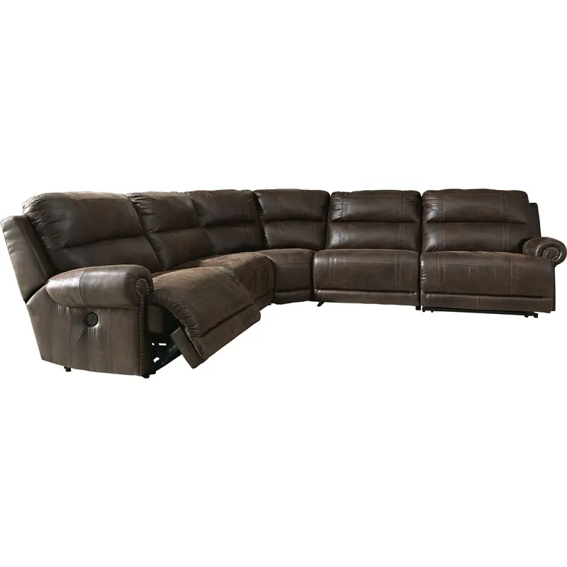Luttrell 5-Piece Power Reclining Sectional Sofa Set 1