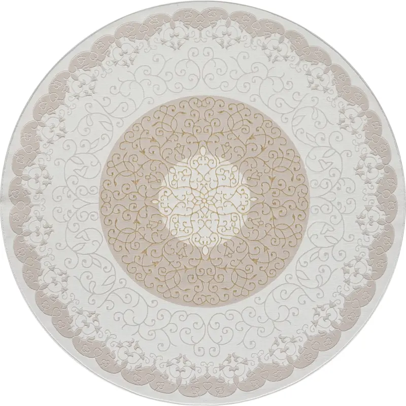 Luxe 6'X6' Square Area Rug – Premium Flatweave 1