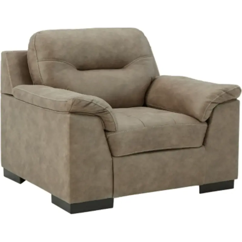Maderla Upholstered Accent Chair In Pebble Texture 1