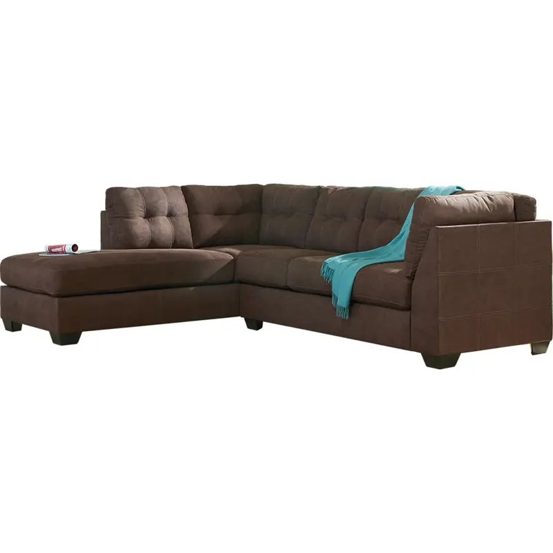 Maier Two-Piece Modular Sectional With Chaise Option 1