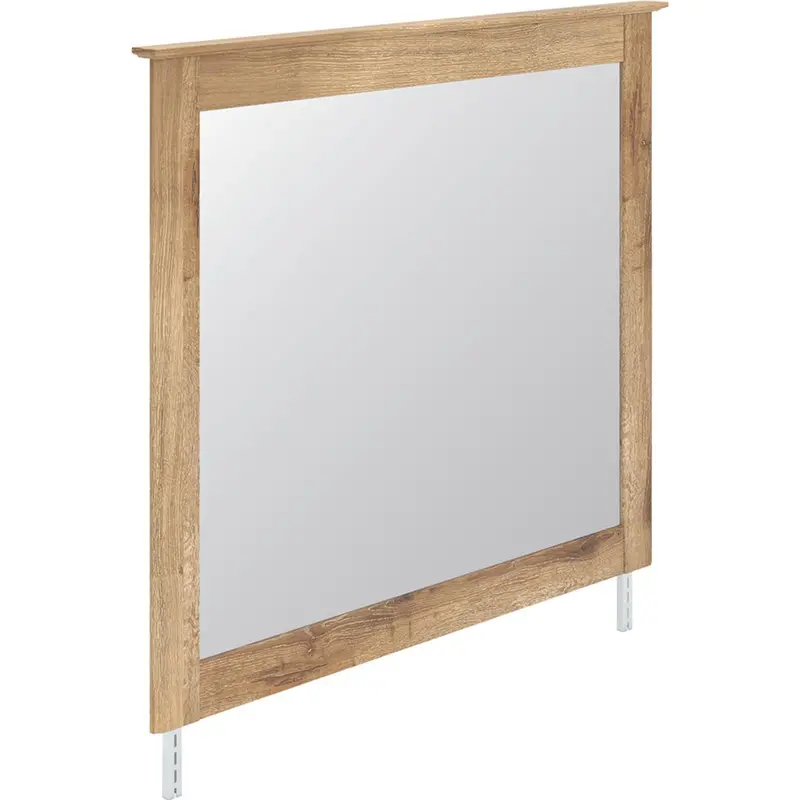 Makidern Arched Tan Wall Mirror For Bedroom Or Hallway 1