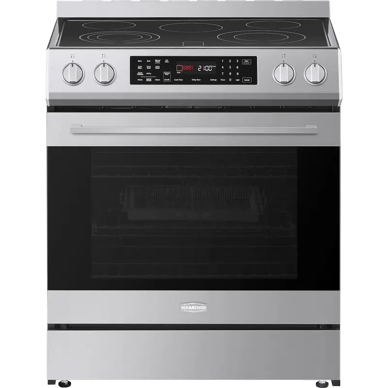 Marathon Mscer3080Ss 30-Inch Electric Range – Stainless Steel 1